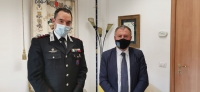 Incontro con il nuovo comandante Provinciale dei Carabinieri, Col. Nicola Mirante. 21 settembre 2021